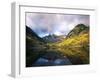 Maroon Lake, View of Autumn Aspens, White River National Forest, Colorado, USA-Stuart Westmorland-Framed Photographic Print