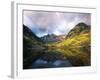 Maroon Lake, View of Autumn Aspens, White River National Forest, Colorado, USA-Stuart Westmorland-Framed Photographic Print