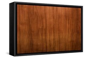 Maroon Wood Background-inxti-Framed Stretched Canvas