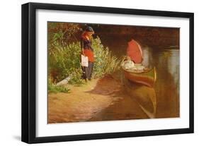 Marooned-Edward John Gregory-Framed Giclee Print