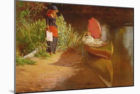 Marooned-Edward John Gregory-Mounted Giclee Print