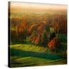 Marple Golf Course-Pete Kelly-Stretched Canvas