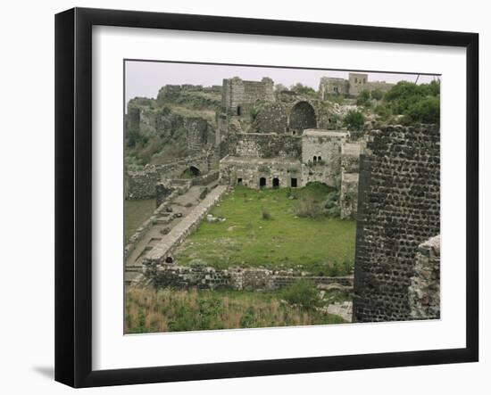 Marqab Castle, Syria, Middle East-David Poole-Framed Photographic Print