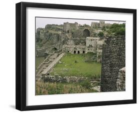Marqab Castle, Syria, Middle East-David Poole-Framed Photographic Print