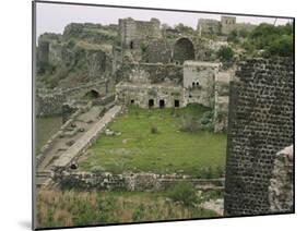 Marqab Castle, Syria, Middle East-David Poole-Mounted Photographic Print