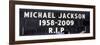 Marquee Tribute to Michael Jackson, Hotel near Staples Center, July 7, 2009-null-Framed Photographic Print