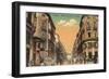 Marques de Larios Street, Malaga, Spain-null-Framed Art Print