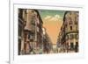 Marques de Larios Street, Malaga, Spain-null-Framed Premium Giclee Print