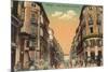 Marques de Larios Street, Malaga, Spain-null-Mounted Premium Giclee Print