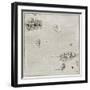 Marquesas Islands Old Map-marzolino-Framed Art Print