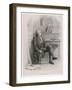 Marquis de Condorcet French Philosopher Sitting at His Desk-Nargeot-Framed Art Print