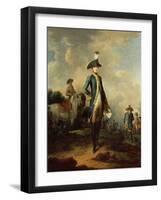 Marquis De La Fayette (1757-1834), C.1781-85-Francesco Giuseppe Casanova-Framed Giclee Print
