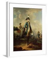 Marquis De La Fayette (1757-1834), C.1781-85-Francesco Giuseppe Casanova-Framed Giclee Print