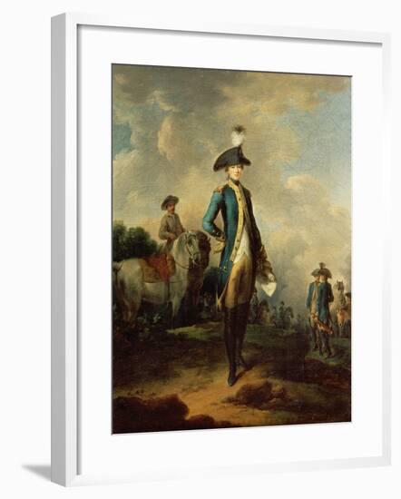 Marquis De La Fayette (1757-1834), C.1781-85-Francesco Giuseppe Casanova-Framed Giclee Print