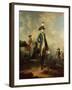 Marquis De La Fayette (1757-1834), C.1781-85-Francesco Giuseppe Casanova-Framed Giclee Print