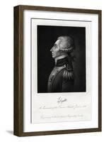 Marquis De Lafayette, French Military Leader and Statesman, 1845-S Freeman-Framed Giclee Print