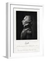 Marquis De Lafayette, French Military Leader and Statesman, 1845-S Freeman-Framed Giclee Print