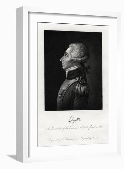 Marquis De Lafayette, French Military Leader and Statesman, 1845-S Freeman-Framed Giclee Print