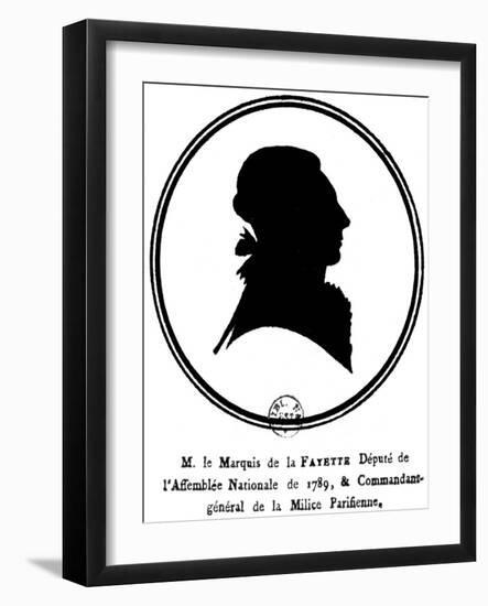 Marquis de Lafayette-null-Framed Giclee Print