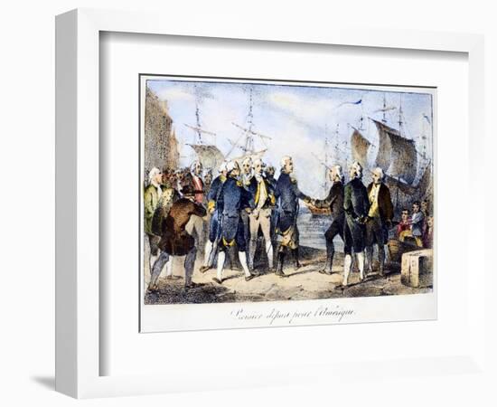 Marquis De Lafayette-null-Framed Giclee Print