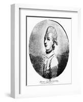 Marquis De Lafayette-James Gillray-Framed Giclee Print