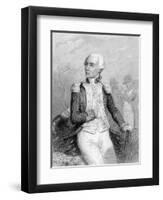 Marquis de Lafayette-null-Framed Art Print