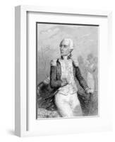 Marquis de Lafayette-null-Framed Art Print