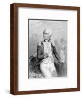 Marquis de Lafayette-null-Framed Art Print