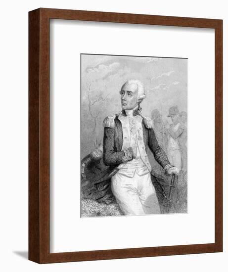 Marquis de Lafayette-null-Framed Art Print