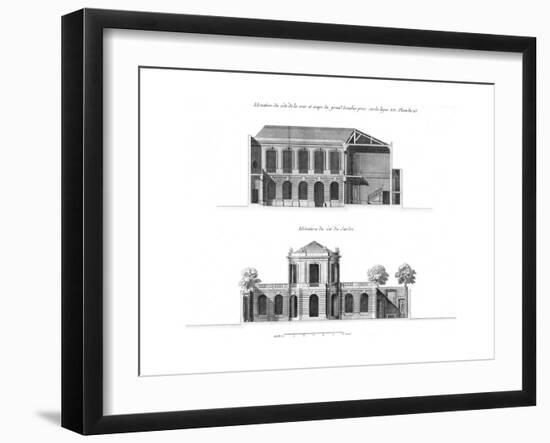 Marquis House, 18th C-null-Framed Giclee Print