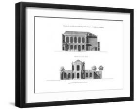 Marquis House, 18th C-null-Framed Giclee Print