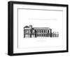 Marquis House, 18th C-null-Framed Giclee Print
