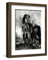 Marquis of Granby-Sir Joshua Reynolds-Framed Art Print