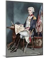 Marquis of La Fayette (1757-1834)-null-Mounted Giclee Print