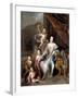 Marquise De Montespan (1640-170) and Her Children-Charles de La Fosse-Framed Giclee Print