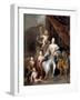 Marquise De Montespan (1640-170) and Her Children-Charles de La Fosse-Framed Giclee Print