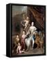 Marquise De Montespan (1640-170) and Her Children-Charles de La Fosse-Framed Stretched Canvas