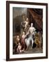 Marquise De Montespan (1640-170) and Her Children-Charles de La Fosse-Framed Giclee Print