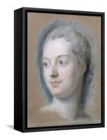 Marquise de Pompadour (1721-1764)-Maurice Quentin de La Tour-Framed Stretched Canvas