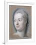 Marquise de Pompadour (1721-1764)-Maurice Quentin de La Tour-Framed Giclee Print