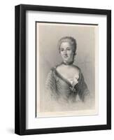 Marquise Du Chatelet-J.c. Armytage-Framed Art Print