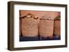 Marrakech, Morocco. Baskets of herbs and teas for sale in the medina.-Julien McRoberts-Framed Photographic Print