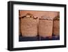 Marrakech, Morocco. Baskets of herbs and teas for sale in the medina.-Julien McRoberts-Framed Photographic Print