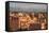 Marrakech Panorama, with Atlas Mountains in the Backgroud, Marrakesh, Morocco, North Africa, Africa-Guy Thouvenin-Framed Stretched Canvas