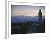 Marrakech with Mountains in Background-Michael Brown-Framed Photographic Print