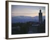 Marrakech with Mountains in Background-Michael Brown-Framed Photographic Print