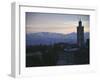 Marrakech with Mountains in Background-Michael Brown-Framed Photographic Print