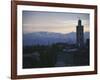 Marrakech with Mountains in Background-Michael Brown-Framed Photographic Print