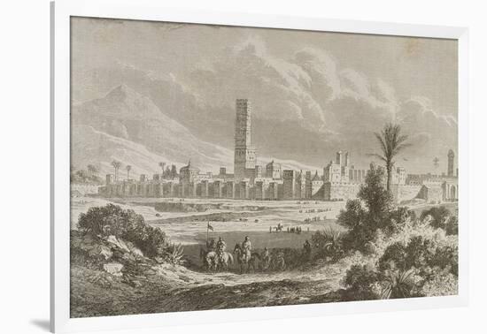 Marrakesh in the 1860S-null-Framed Giclee Print