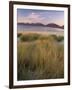 Marram Grass and Beach Near Luskentyre, Towards North Harris Forest Hills, South Harris, Scotland-Patrick Dieudonne-Framed Photographic Print